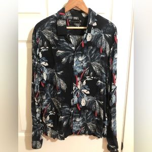 Winter Floral Shirt